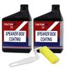 Speaker Cabinet Paint; Speaker Box Coating for Road Cases, Speaker Grills, Paint for Speaker Box Roll-On Water Based Formula (2 Quarts +1 Roller) White view 1