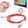 J-ZMQER Red Color DC Charger Power Cable Cord Compatible with Fuhu Nabi DreamTab DMTab Jr XD Kids Tablet view 2