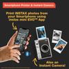 Fujifilm Instax Mini EVO Instant Camera - Brown view 2
