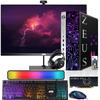 HP G3 Gaming Desktop PC, Intel Core i7 6th Gen, GTX 1050 TI 4GB GDDR5, 16GB RAM, 512GB SSD, 22 Inch Monitor, RGB Kit, Windows 11 (Renewed) view 1