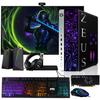 HP G3 Gaming Desktop PC, Intel i7 6th Gen, GTX 1050 TI 4GB GDDR5, 16GB RAM, 256GB SSD + 1TB HDD 24 Inch Monitor, RGB Front Panel 385 Patterns, RGB Kit, Windows 11 (Renewed) view 1
