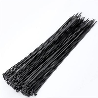 HIDIZ Self-Locking Plastic Nylon Cable Ties 100 5x300 Cable Ties Fastening and Locking 3x200 Industrial Cable Ties (Color : 3X150 Width 1.8mm)