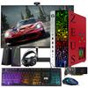 TechMagnet HP G3 Gaming Desktop PC, Intel Core i7 6th Gen, GT 1030 2GB DDR5, 16GB RAM, 1TB SSD + 4TB HDD, 27-Inch 165hz Gaming Monitor, RGB Kit, Windows 11 Pro (Renewed) view 1