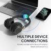Yealink BH76 Plus Wireless Headset for Work, Bluetooth Headsets with Microphone Active Noise Cancelling (ANC), Retractable Hidden Mic Arm, Teams Certified Headset Compatible with PC Mac Mobile Phone view 2