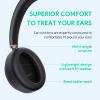 Yealink BH76 Plus Wireless Headset for Work, Bluetooth Headsets with Microphone Active Noise Cancelling (ANC), Retractable Hidden Mic Arm, Teams Certified Headset Compatible with PC Mac Mobile Phone view 3