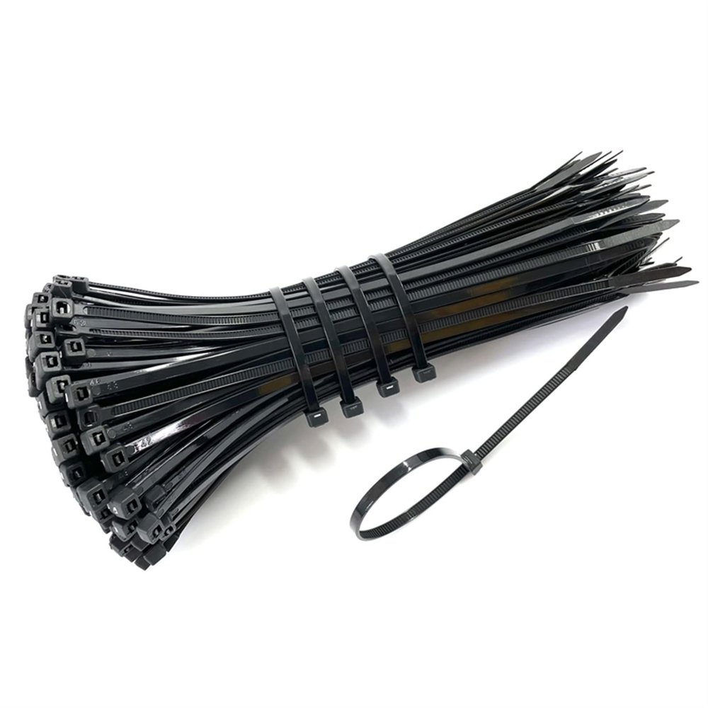 HIDIZ Self-Locking Plastic 100pcs 5X300 Cable Tie Fastening Lock up 3X200 Cable Tie Zipper Wrapping Belt Nylon Cable Tie (Color : 4x250mm)