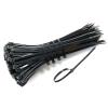 HIDIZ Self-Locking Plastic 100pcs 5X300 Cable Tie Fastening Lock up 3X200 Cable Tie Zipper Wrapping Belt Nylon Cable Tie (Color : 4x250mm) view 1