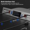 Tesla Retractable USB Hub Docking Station for 2021 2022 2023 Tesla Model 3/Y,Car USB Hub for Tesla Model 3 Model Y Accessories,Car Fast Charger for Tesla Model 3/Y view 2