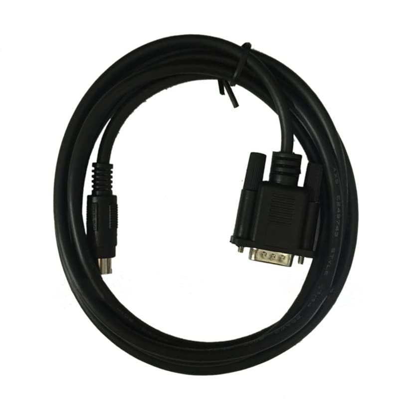 MT6000/8000-FX for FX Series and MT6000/MT8000 Touch Screen PLC Communication Cable Black (5m)