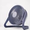 5 inch mini Desktop Plug-in Small Silent Desktop Office Electric Fan USB Small Fan Circulation Fan 5inchnavy view 4