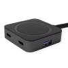 Value USB3.2 Gen1 Hub w. Extension Cable, 2xA + 2X C, 10m, W128947167 (Cable, 2xA + 2X C, 10m) view 2