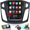10.4 inches Android12 Car Stereo Ford Focus Radio Upgrade 2012-2018 with Touch Screen 1024 * 768 RDS Auto with GPS Bluetooth 5GWiFi Backup Camera view 1