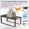 Water Filter Dispenser Stand with Drip Tray - 7.9''W x 14.9''D x 7''H, Metal Stand Designed for Brita Filter, Compatible with Zero Water, PUR, Waterdrop etc. view 3