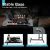 Ta-tt-oo Workstation, Arm Rest Stand Desk Table Workbench with Wheels, Portable Adjustable Large Ta-tt-oo Mobile Work Station Stand Desk Table Workstation Drawing Equipment Supply view 3