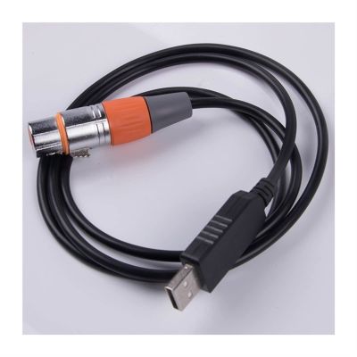 EVURU USB to D-M-X Interface Adapter Cable 3/6 /10/ 12ft Length Stage Light PC D-M-X512 Controller Dimmer D-M-X USB Conversion Cable (Size : 3m, Color : Black USB Shell)