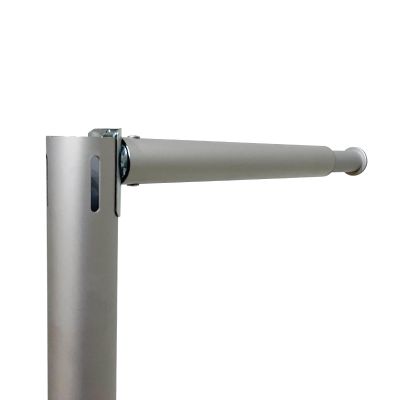Hecis Slip-On Drape Support 10" to 18" for Backdrop Stand, Pipe and Drape Stand Kit Double Backdrop Frame(2 Pack)