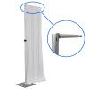 Hecis Slip-On Drape Support 10" to 18" for Backdrop Stand, Pipe and Drape Stand Kit Double Backdrop Frame(2 Pack) view 3