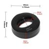 1 Pair Protein Leather Cooling Gel Ear Cushions Replacement Compatible with Sony PlayStation 5 Pulse 3D PS5 Earphones Ear Pads view 3