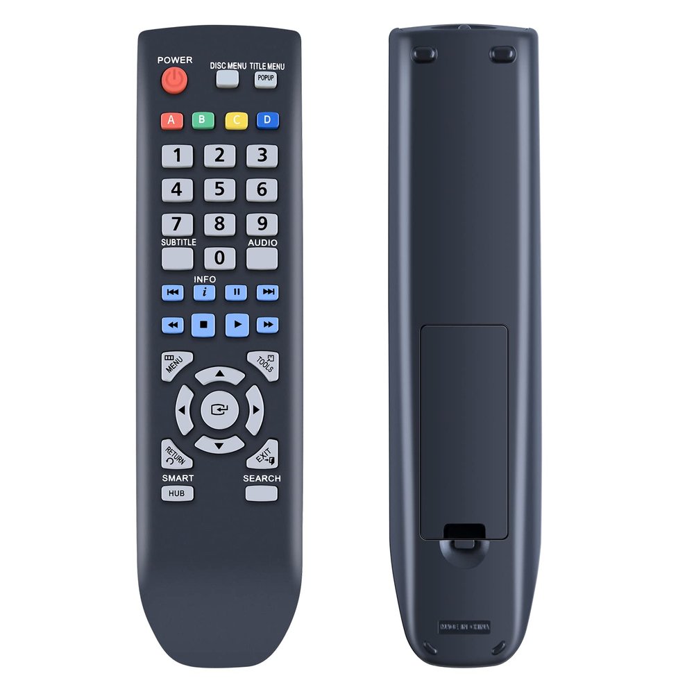AK59-00113A Replacement Remote Control Compatible for Samsung Blu-Ray DVD Disc Player BD-D5300 BD-D5250C BD-D5250C/ZA BD-D5300C BD-D5300/EN BD-D5300/PE BD-D5300/RU BD-D5300/XA BD-D5300/XM BD-D5300/XN
