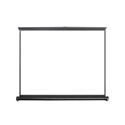 BYZOM Tabletop Projection Screen 20/30/40/50inch, Portable Desktop Projector Screen Pull Down for Office, Outdoor Home Theater Roll Up White Screens (Size : 50inch)