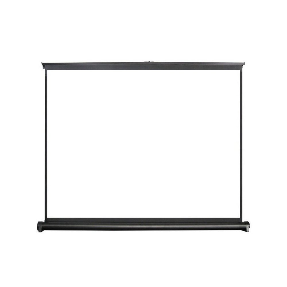 BYZOM Tabletop Projection Screen 20/30/40/50inch, Portable Desktop Projector Screen Pull Down for Office, Outdoor Home Theater Roll Up White Screens (Size : 50inch)