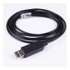 EVURU USB RS232 Serial to RJ12 6P6C Adapter Converter Network Cable Compatible with S-R-N-C ML2430 Solar Charger Mppt Solar Charger Controller view 3