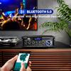298Pro Stereo Audio Amplifier, Max 400W Home 2 Channel Bluetooth 5.0 Wireless Power Amplifier, HiFi Sound Home Theater Audio System Home Stereo Receiver, MIC in w/Echo, Bass & Treble w/USB/RCA/FM view 4