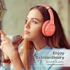 BERIBES Bluetooth Headphones Over Ear, 65H Playtime and 6 EQ Music Modes Wireless Headphones with Microphone, HiFi Stereo Foldable Lightweight Headsets, Deep Bass for Home Office Cellphone PC Ect. view 4