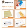 Mr.Shield 3-Pack Screen Protector For Garmin Edge 530 and Edge 830 [Tempered Glass] [Japan Glass with 9H Hardness] Screen Protector Foils view 3