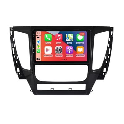 9" Car Radio Stereo for Mitsubishi Pajero Sport 2016 2017 2018 Dash Kit,4+64GB 8-Core Android11 GPS Navigation Multimedia Player with Car-Play Android Auto