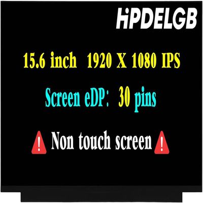 HPDELGB Screen Replacement 15.6" for HP Omen 15-DC0024CL 15-DC0025CA FHD 1920x1080 30PIN LED Display Screen LCD Laptop Digitizer Panel Non-Touch Screen