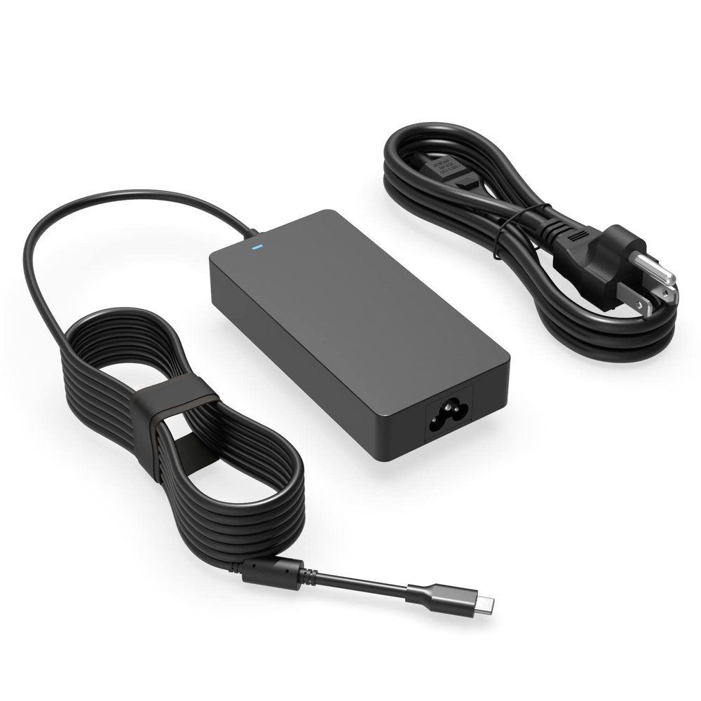 100W AC Charger Fit for Asus Zenbook 14X UX3404VC UX3404VA UX3404V UX3404 Q420 Q420V Q420VA UM5401 UM5401R UM5401RA, Fit for ExpertBook B5 Flip OLED B5602 B5602F B5602C B5602CB B5602CBA Power Cord