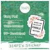 314PI (3pcs) When I Die Delete My Kindle History Sticker, Kindle Stickers, Reading Stickers, Bookish Stickers, Bookish Waterproof Die-Cut Vinyl Stickers for Laptop, Phone,Water Bottles, Skateboard, view 3