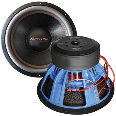 American Bass HD-15D1V3 15 1 Ohm 4000w 300oz V3