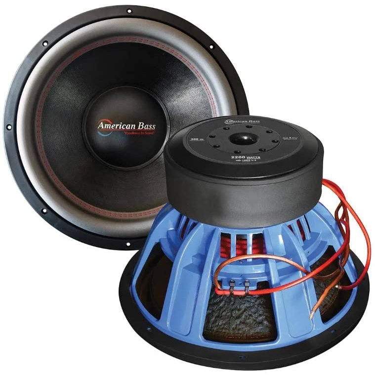 American Bass HD-15D1V3 15 1 Ohm 4000w 300oz V3