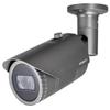 Hanwha QNO-7082R 4MP IR WDR ICR Outdoor Network H.265 PoE Bullet Camera with 3.2mm-10mm (3.1x) Motorized Varifocal Lens, Dark Grey/Aluminum view 1