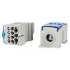 400A Din Rail 1 in Many Output Terminal Block for Distribution Box Universal Power Junction Box Electric Wire Connector UKK400A view 2