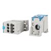 160A Din Rail 1 in Many Output Terminal Block for Distribution Box Universal Power Junction Box Electric Wire Connector UKK160A view 2