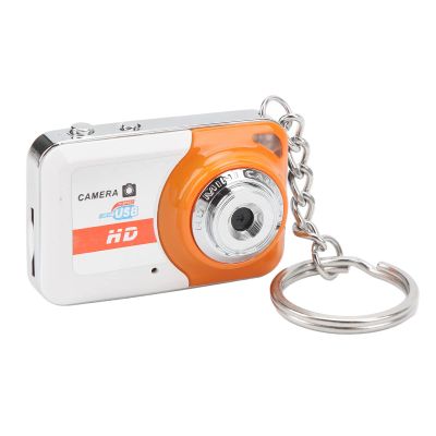 Pomya Mini DV Camera, Small Video Camera Recorder Motion Detection Support 32G Memory, USB Mini Camera Keychain Video Recorder for Webcam, Kids Students ()