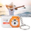 Pomya Mini DV Camera, Small Video Camera Recorder Motion Detection Support 32G Memory, USB Mini Camera Keychain Video Recorder for Webcam, Kids Students () view 4