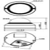 Hanwha QNV-6012R1 2MP IR WDR Outdoor Network H.265 PoE Dome Camera with 2.8mm Fixed Focal Lens, White/Aluminum view 3