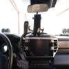 Rago Fabrication Digital Device Dash Mount for The 2022-2024 Toyota Tundra 3rd Gen | Included Dual USB Port | Phone, Tablet, GPS, & CB Radio Mic Mount Ready | Drilling Required | Made in The USA view 4