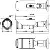 Hanwha QNO-6012R1 2MP IR WDR Outdoor Network H.265 PoE Bullet Camera with 2.8mm Fixed Focal Lens, Dark Grey/Aluminum view 4