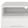 SIMPLIHOME Hunter 60" Wide TV Stand in Oak Veneer view 4