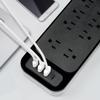 10FT Power Strip with USB Ports Extension Cord, 12 Outlets and 2 USB & 2 USB-C Port(5V 3.1A),Bold Extension Cord with Fuse Surge Protected Flat Plug Power Strip for Home Office (Black) view 3