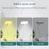 LED Desk Lamp, Power Outlet with Dimming Night Light Desk Light,Table Lamps 3 Lighting Modes Desktop Charging Extension Lead 4 AC Power Outlet and 2 USB Charging Ports for Travel Home Office view 4