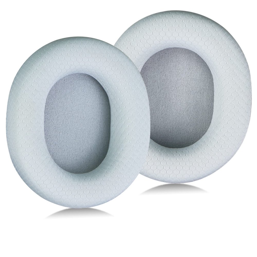 Sinowo Ear Pads Cushions Replacement for SteelSeries Arctis 1/Arctis 3/Arctis 5/Arctis 7/Arctis 9X/Arctis Pro/Arctis Prime Headset,Headphone Earpads(White)