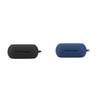 2 Pack DAYJOY Soft Silicone Protective Case Cover Compatible with Anker Soundcore Life A1 Earbuds, Protective Skin Sleeve with Key Chain (Black+Blue) view 1