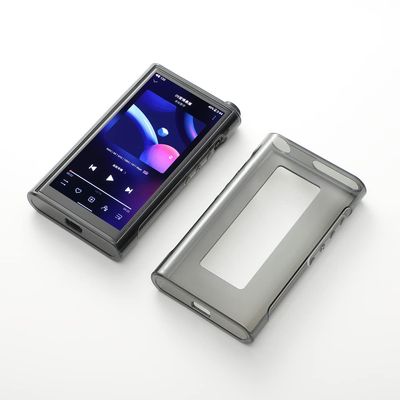 AudioPartner Soft TPU Clear Crystal Protective Shell Skin Case Cover for FiiO M15S (Clear Black)