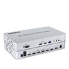 4K HDMI 6X1 Multi-viewer HDMI Quad Screen Segmentation Multiviewer with Seamless 6 in 1 HDMI Multi viewer for Touch Screen RS232 view 1